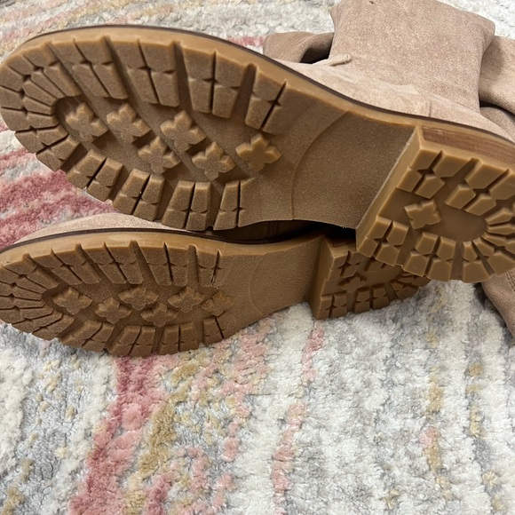 Steve Madden Tan Over the Knee Boots - Picture 6 of 6